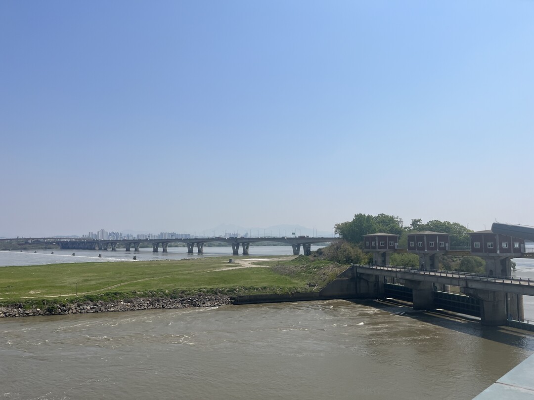 백마도 사진. 김포시 제공