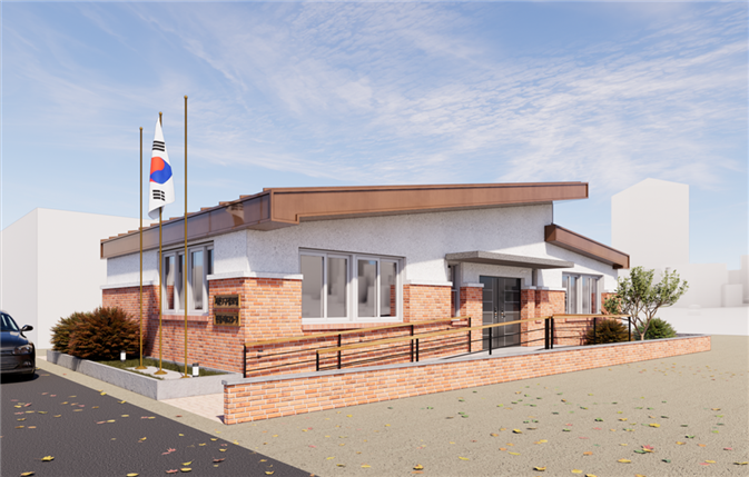 창원시 서촌7구 경로당 조감도.