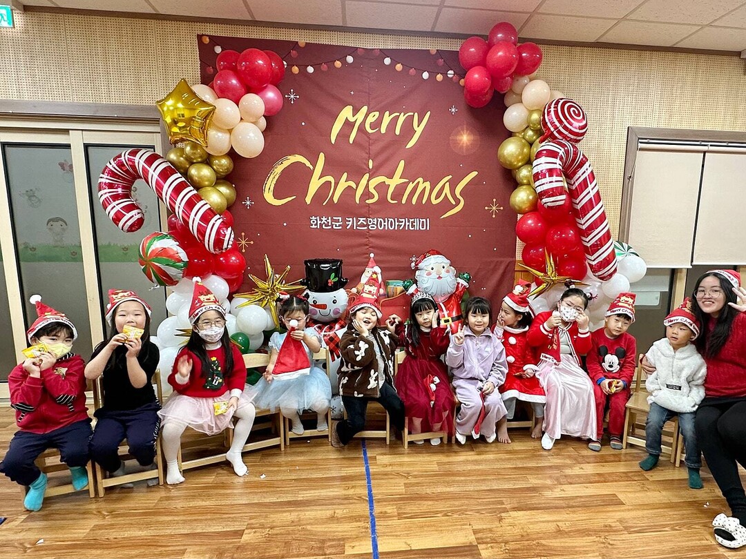 화천군이 매년 운영 중인 키즈 영어 아카데미