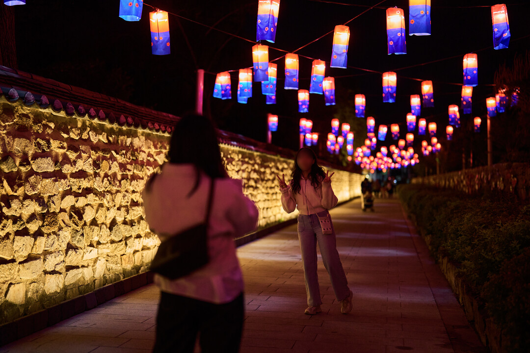 남원시 청사초롱, 단순 조형물 넘어 &lsquo;야간 경관 핵심 자원&rsquo;으로 우뚝. 남원시 제공
