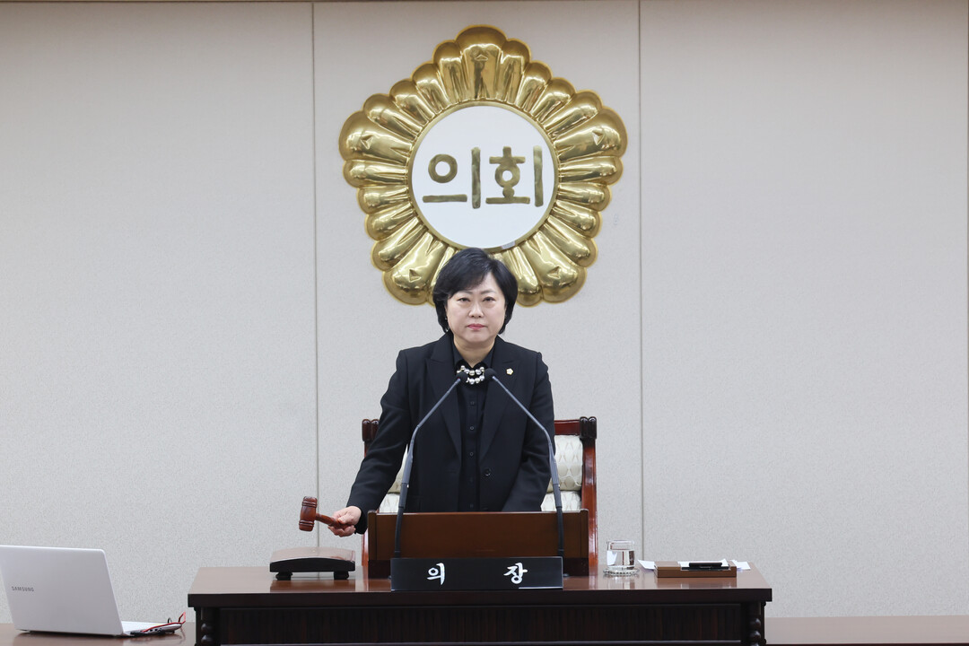 안애경 인천시 부평구의회 의장