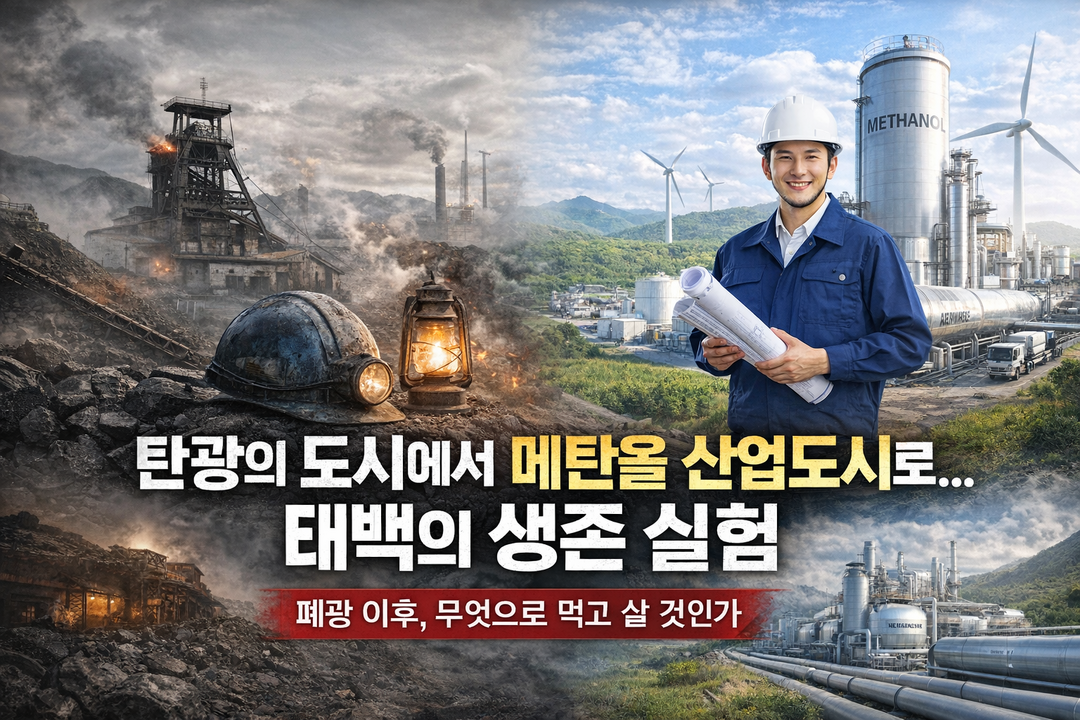 [기획]“탄광의 도시에서 메탄올 산업도시로…태백의 생존 실험”
