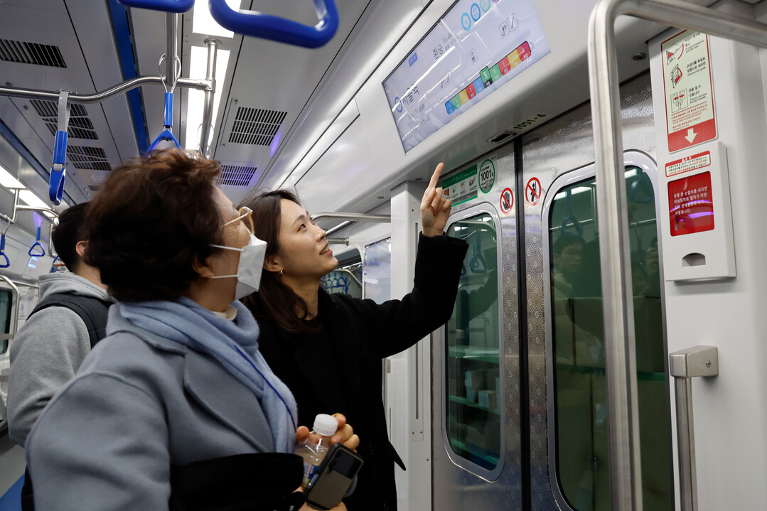 공개 품평회 모습. 서울교통공사 제공