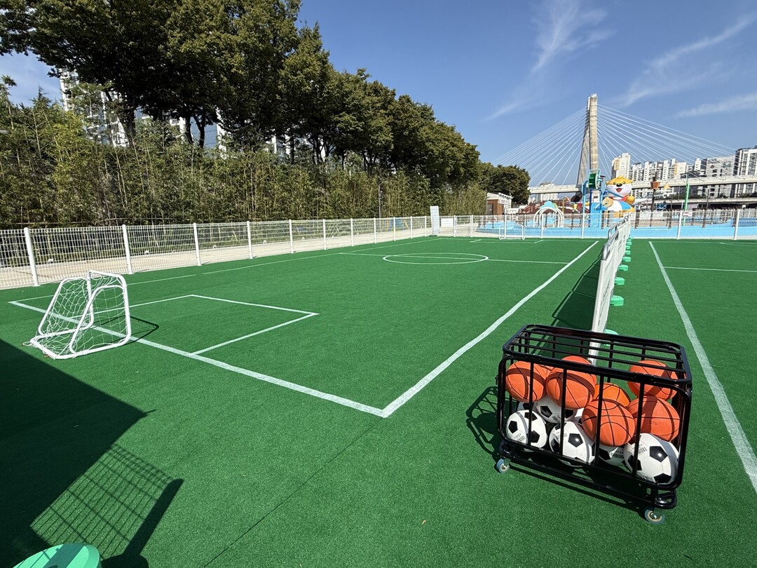 신천 봄 프로그램 시설 사진. 대구시 제공