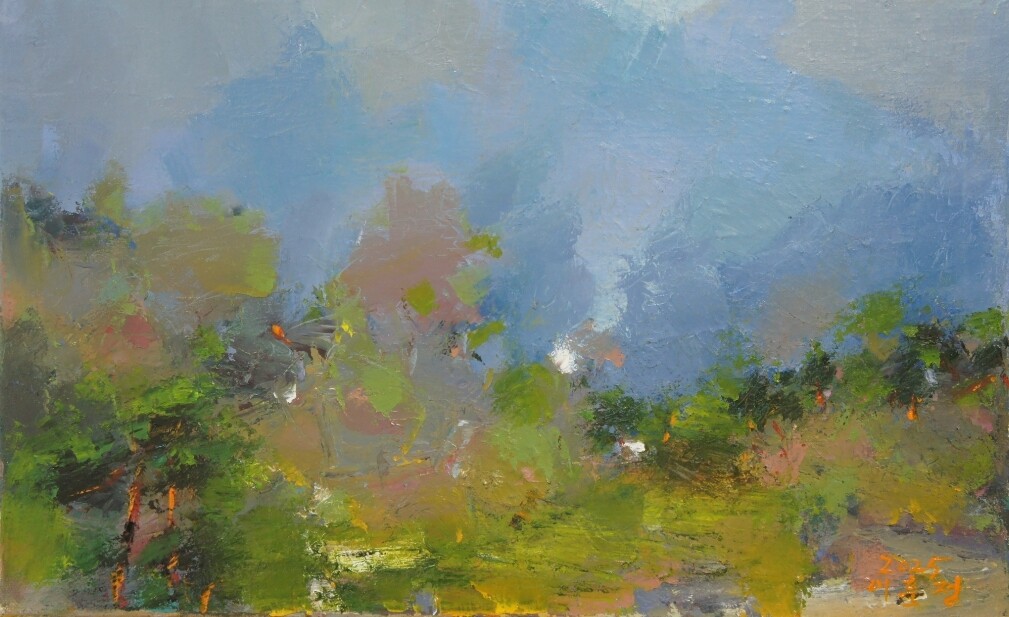 이훈정 作_숲_WAY_50.5 x 40.5cm_oil on canvas_2025