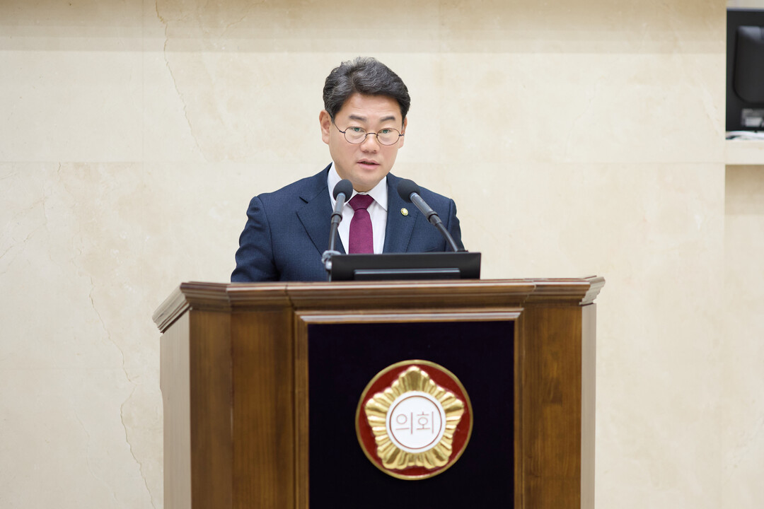 용인특례시의회 이진규 의원, 예산 낭...