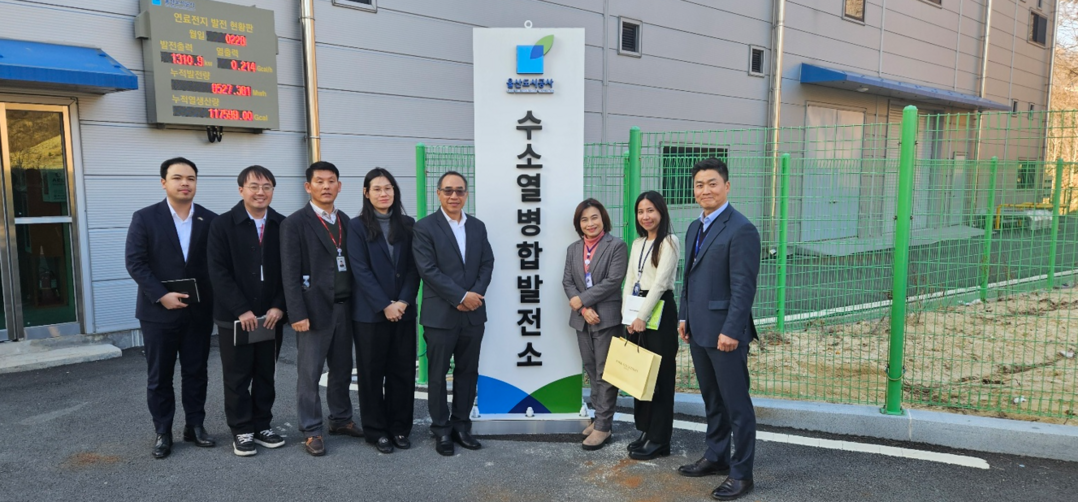 2025. 2. 28. 주한 태국대사관(타니 생랏Tanee Sangrat) 방문때 단체사진. 울산시제공