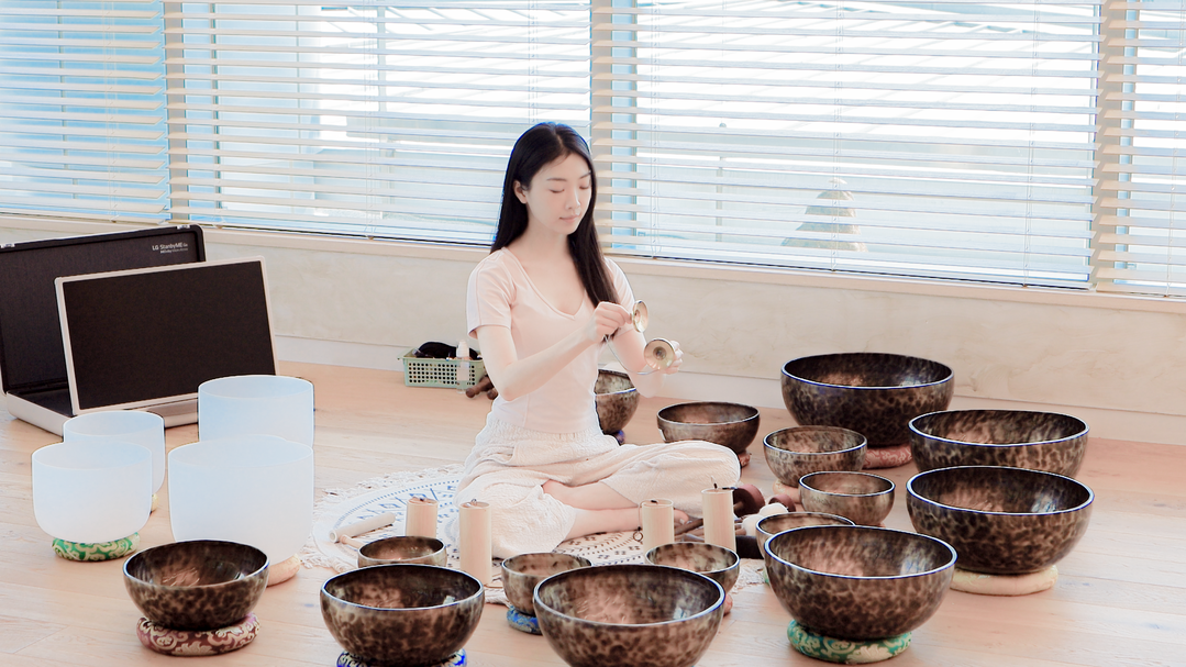 싱잉볼 명상 웰니스 프로그램