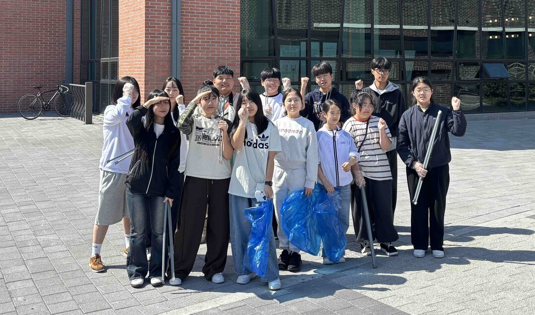 담양 청소년들, 동네 환경보호 … 우...