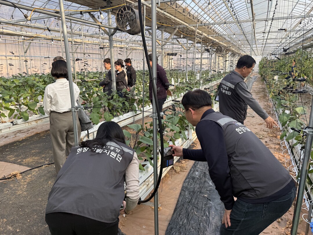 찾아가는 영농현장컨설팅. 의성군 제공