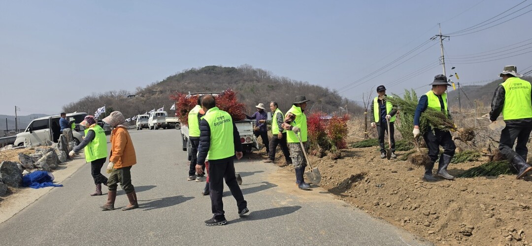 의성군, 안평면 주민참여 ‘마을화단 ...