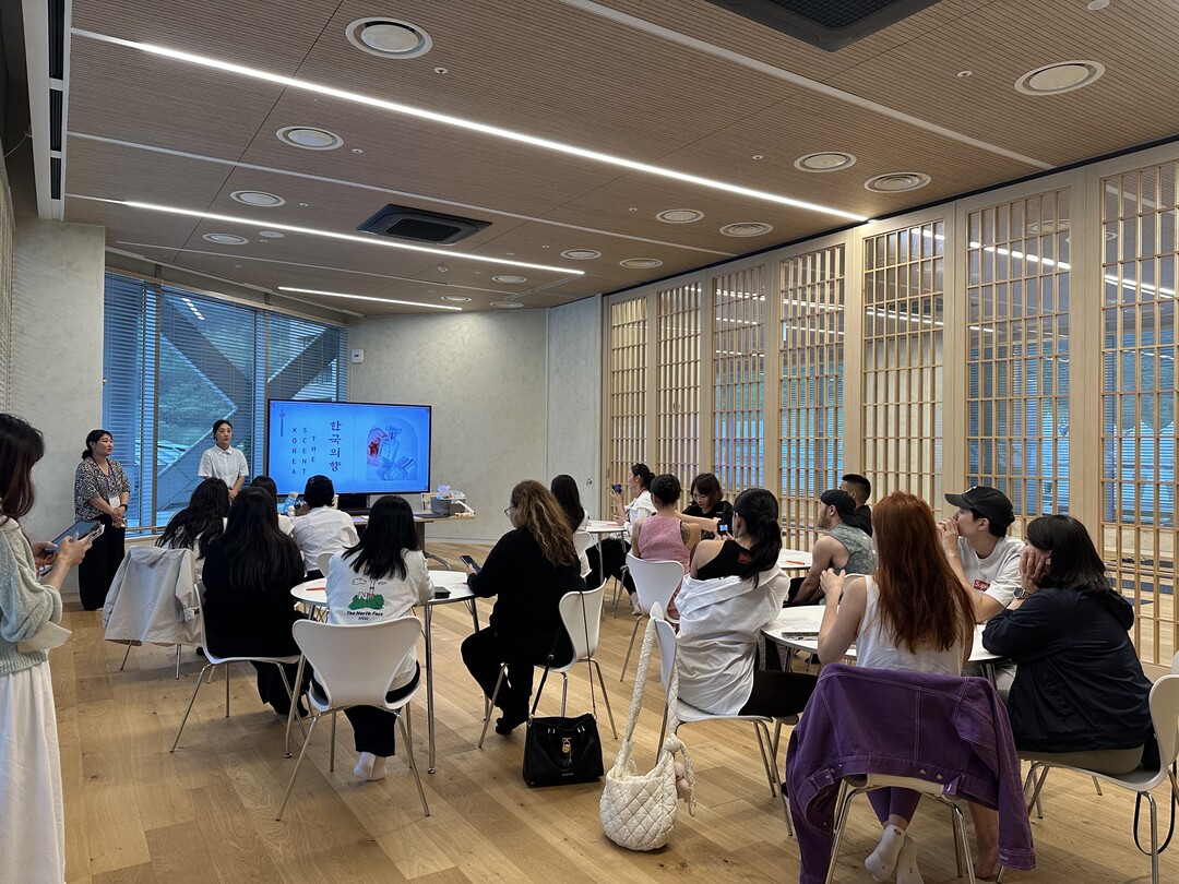 하이원리조트 외국인 웰니스 프로그램 _한국의 향 진행 사진.