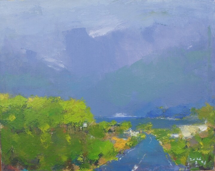 이훈정 作_길_WAY_50.5 x 40.5cm_oil on canvas_2026