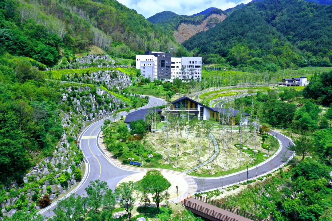 산림힐링재단 하이힐링원 전경.