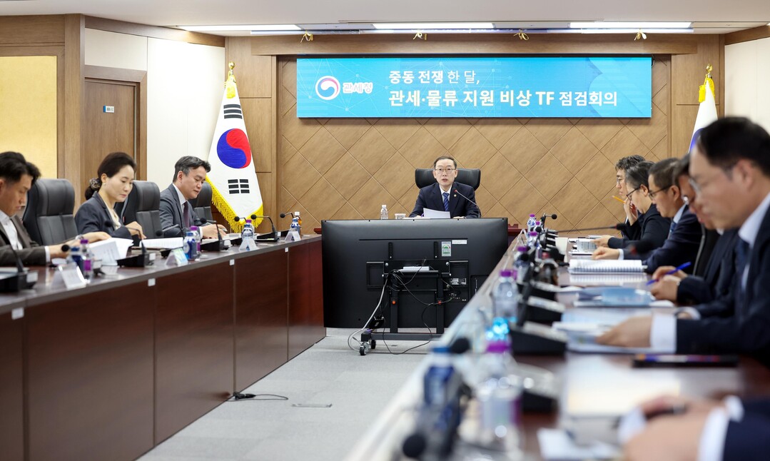 관세청, 중동 상황 대응 긴급 수요물품 신속통관 및 물류지원 등 5,070건 조치 및 관세 2,407억원 납기연장 세정지원 실시