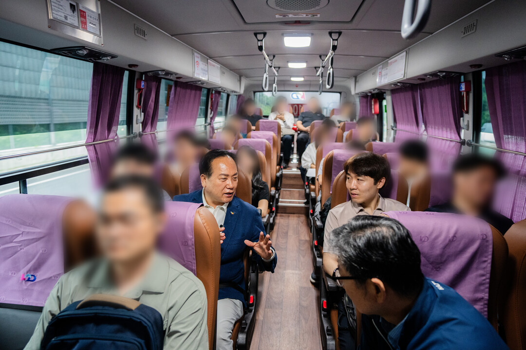 2025.07.01. 서울역 광역버스 찾아가는 현장 간담회. 오산시 제공