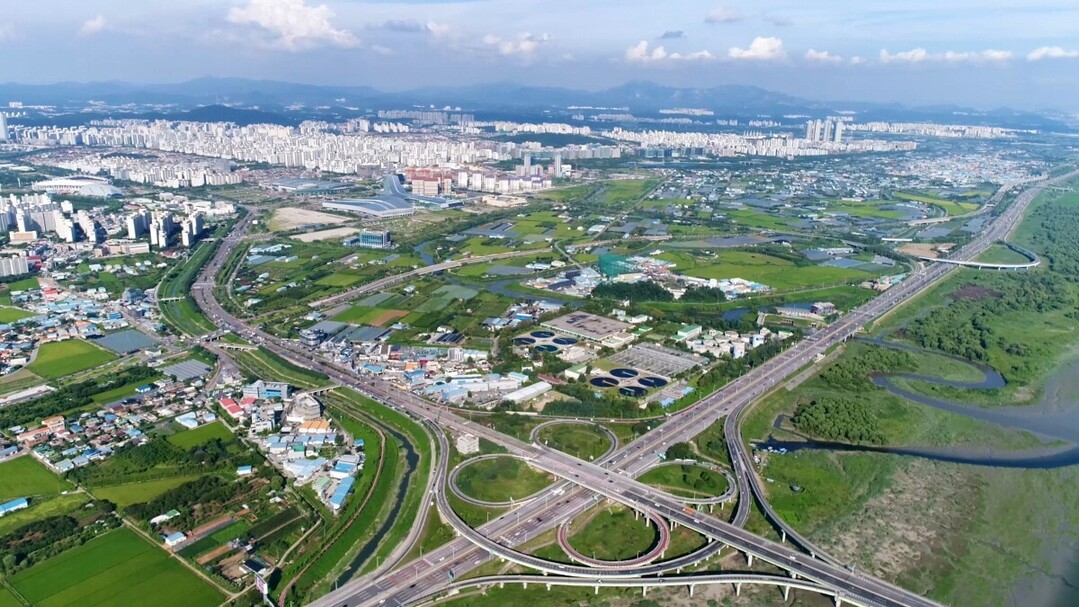 고양시 전경(경제자유구역 예정지)/ 고양시 제공