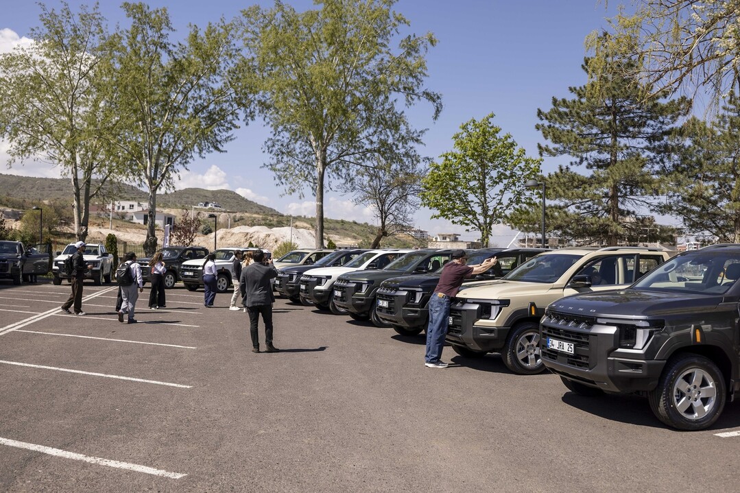 KGM이 최대 수출국인 튀르키예서 해외 딜러와 기자단을 초청해 무쏘 첫 글로벌 론칭 행사를 갖고 수출 시장 공략에 나섰다.