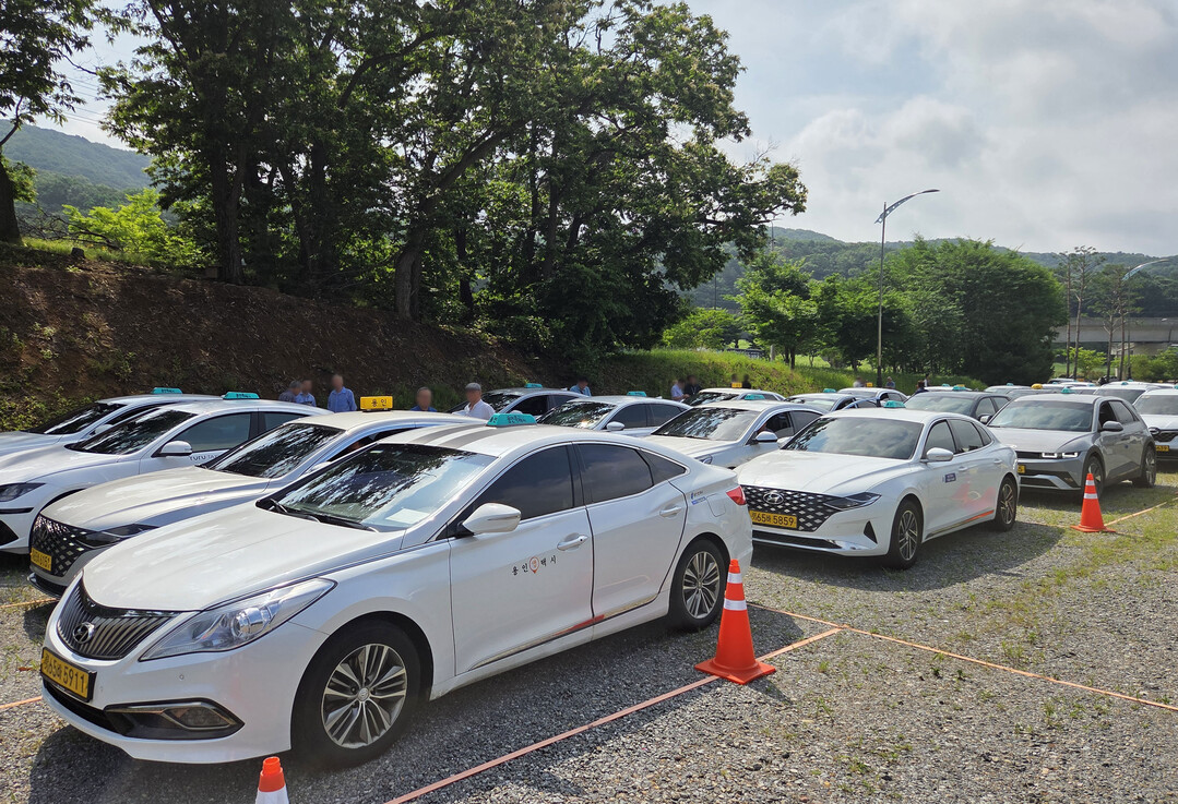 용인특례시가 개인택시 신규 면허 35대분을 모집한다. 용인시 제공