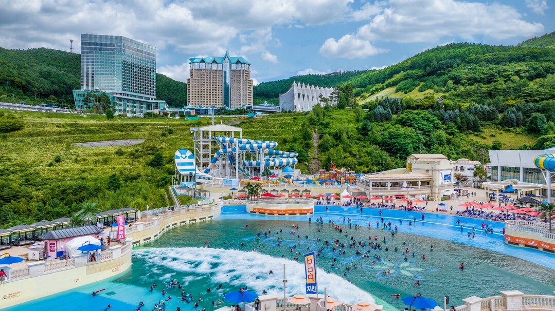 하이원리조트 워터월드 전경.