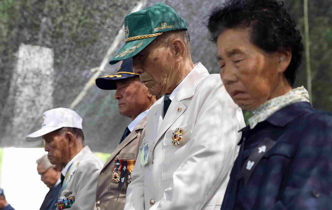 강진군, 제71회 현충일 추념식 거행...