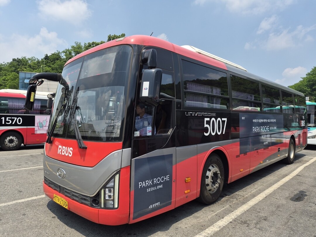 용인특례시는 13일부터 광역버스 5007번의 토요일 운행을 확대한다. 용인시 제공