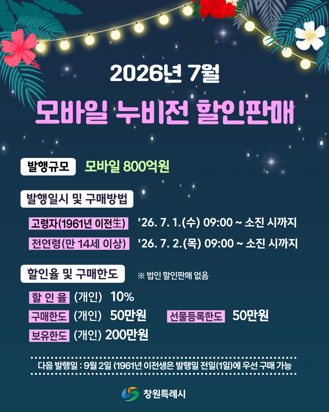 창원시, 7월 모바일 누비전 800억...