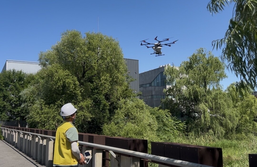 파주시, 무인기(드론) 활용해 말라리...