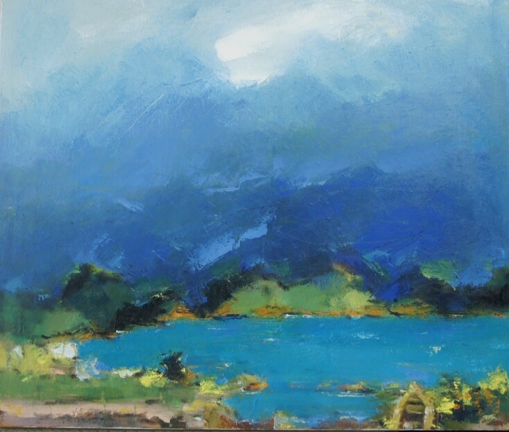이훈정作_금풍제 초여름_53.0x45.5cm_oil on canvas_2022