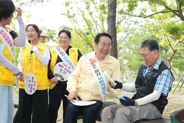 박재범 부산 남구청장, 폭염 대응 현...