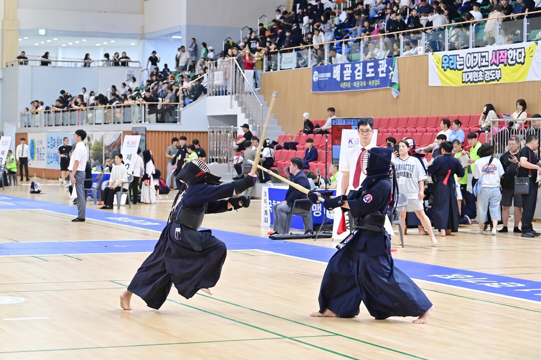 전국 검도 꿈나무 청송 집결…대만 첫 참가로 국제대회 도약 발판