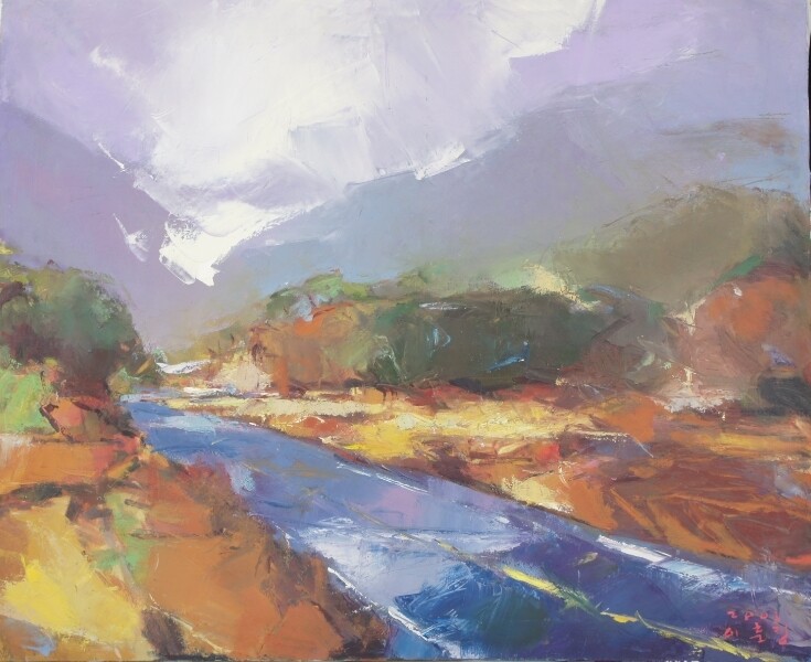 이훈정作_길WAY_72.7x60.6cm_oil on canvas_ 2006