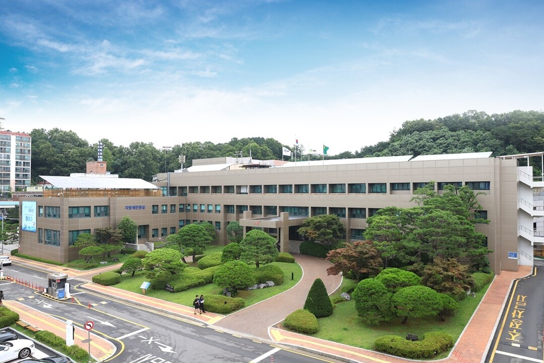 파주시청 전경.