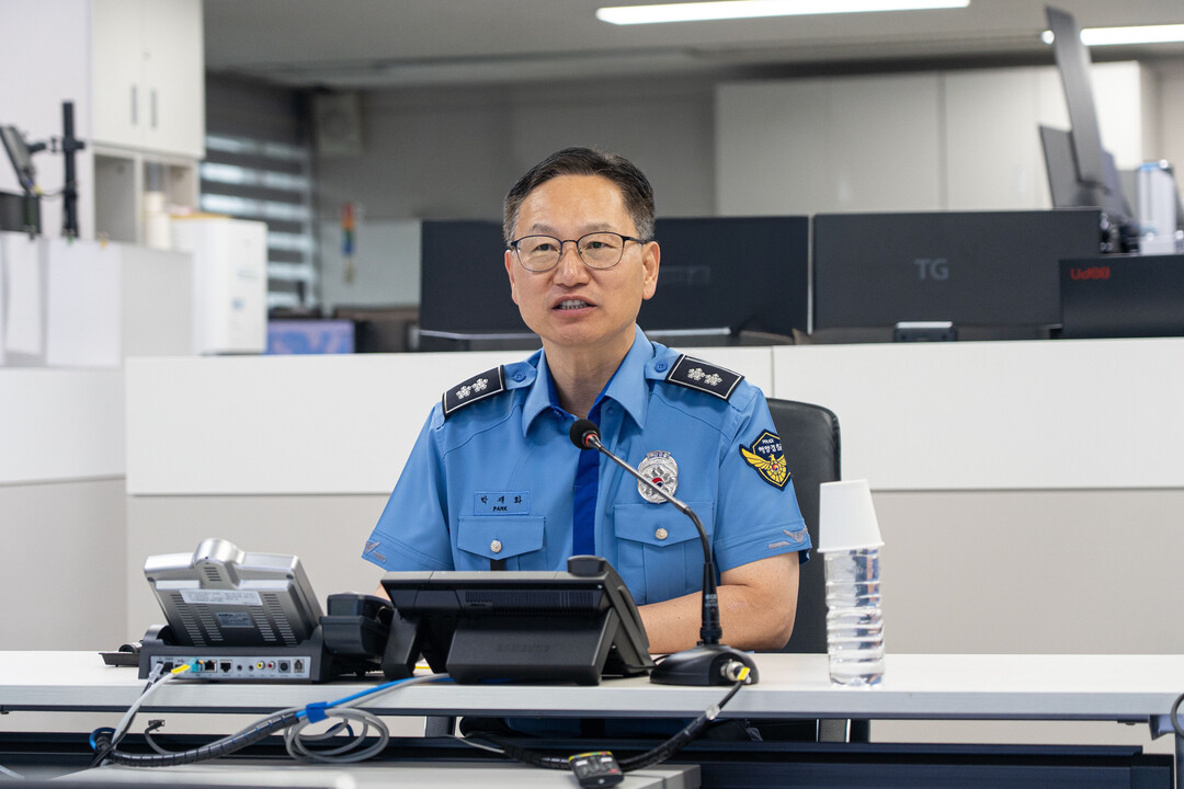 박재화 제24대 남해지방해양경찰청장. (남해지방해양경찰청 제공)