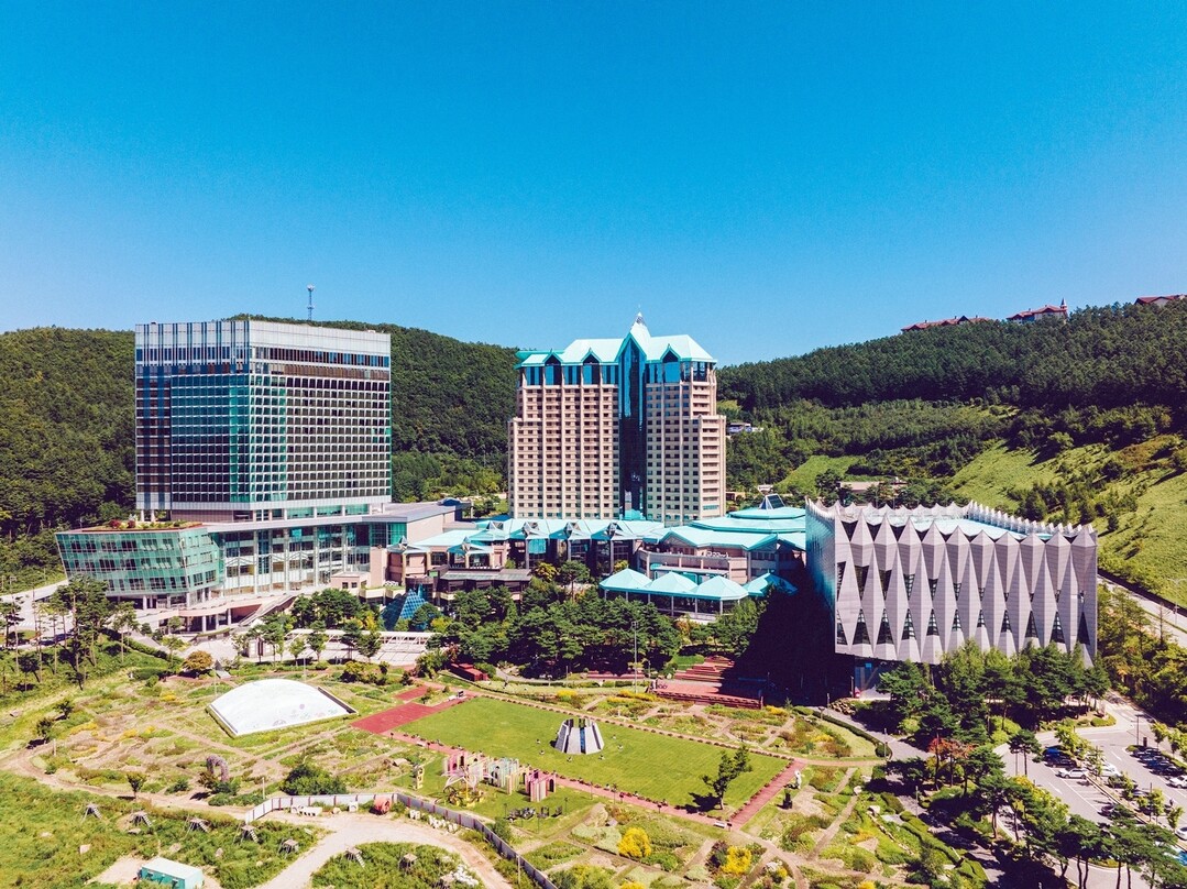 하이원 그랜드호텔 전경.