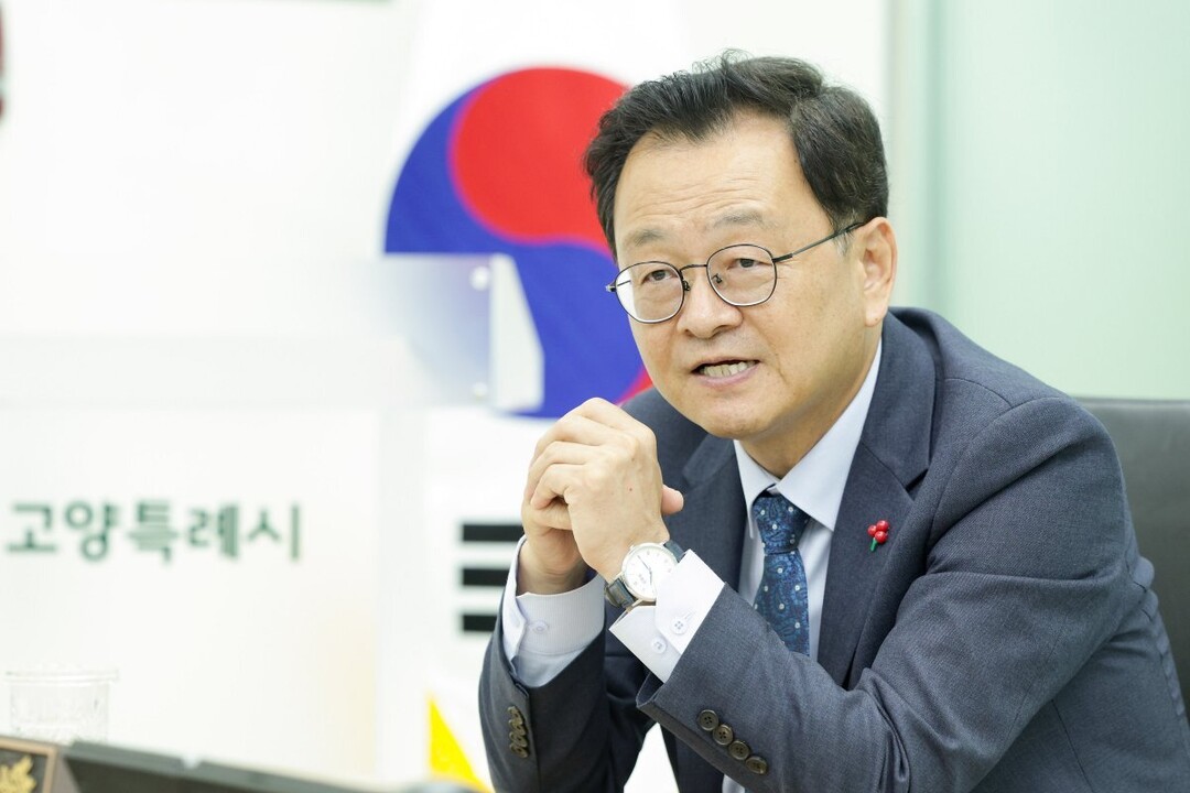 생활밀착형 탄소중립 정책 추진 의지를 밝힌 민경선 고양특례시장. 고양시 제공