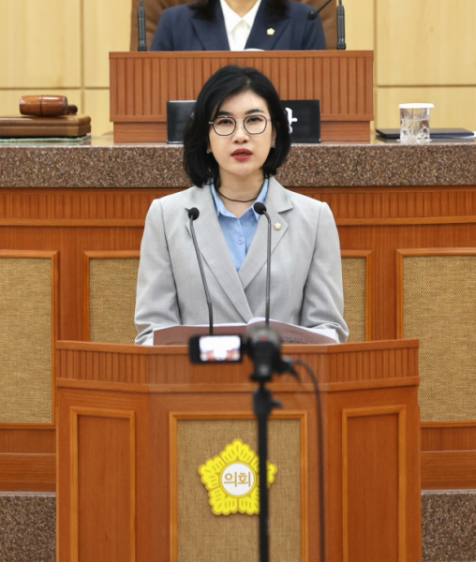 남구의회 임이정 의원(더불어민주당, 비례대표)임시회 제1차 본회의 5분 자유발언.의회 제공