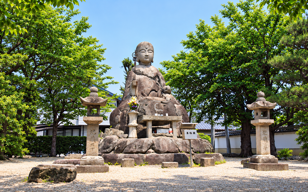 커다란 지장보살 곁에서 자란 소녀…교토 가미코마의 역사와 여름 축제의 추억