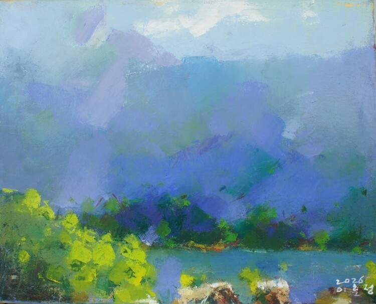 이훈정作_금풍제의 봄_45.5x38.9cm_oil on canvas_2026