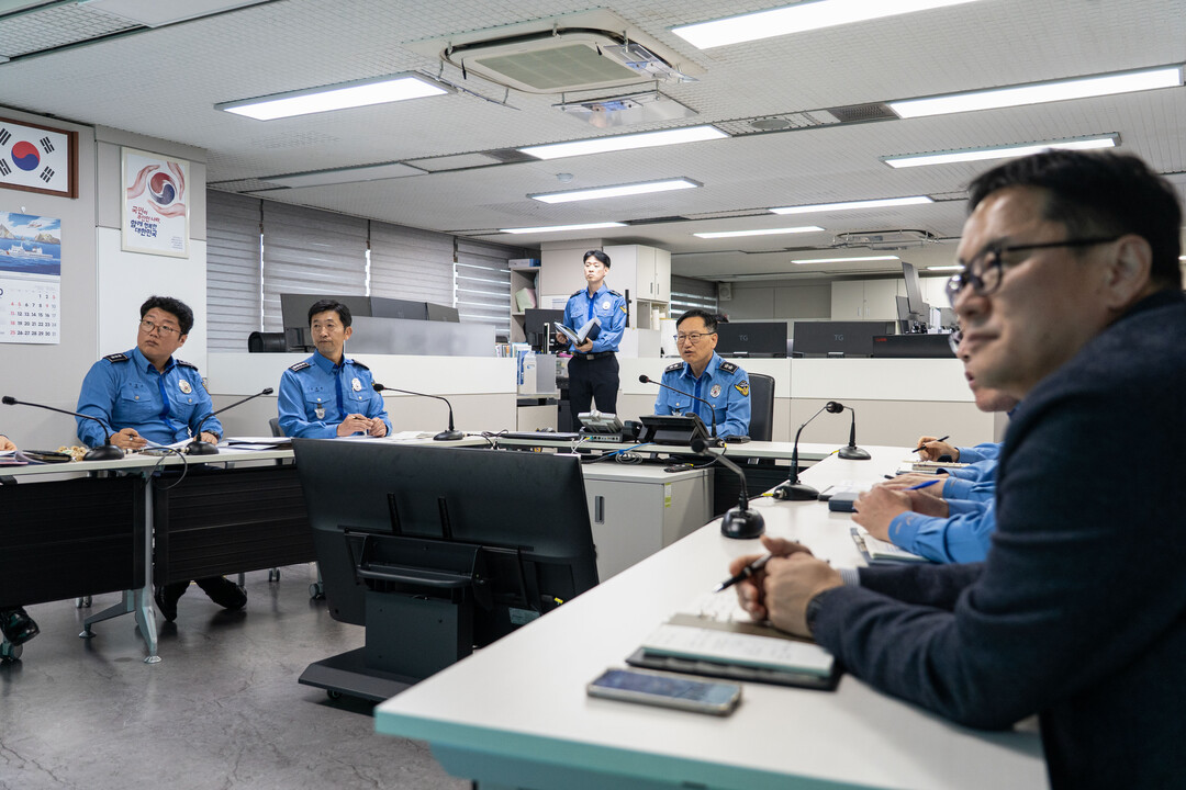 태풍 ‘참피’ 접근, 남해해경청 비상대응체계 점검