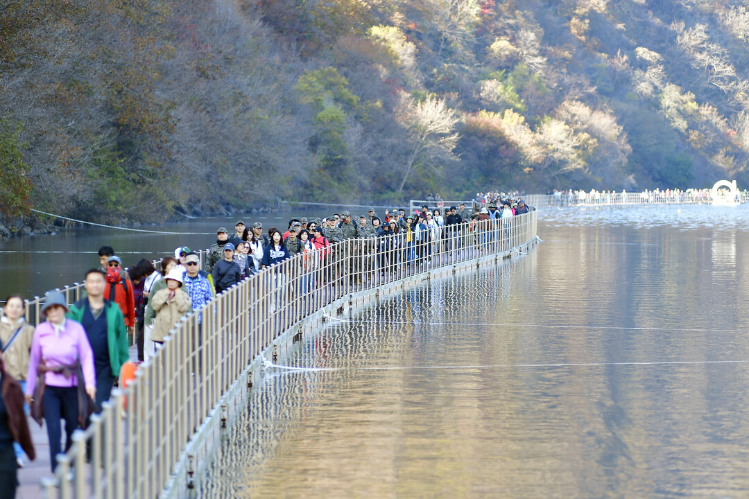 북한강 산소길(화천군청 제공)